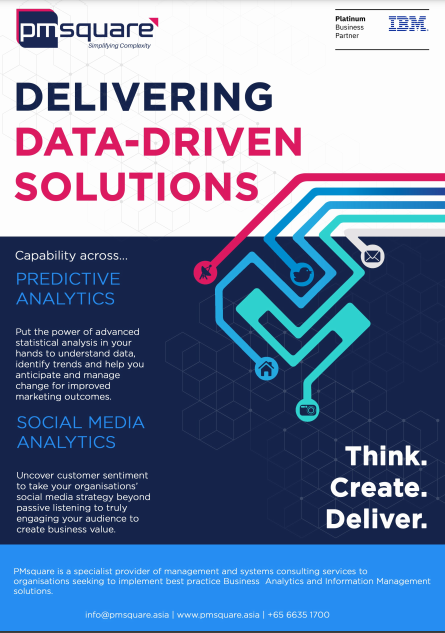 Delivering data driven solutions
